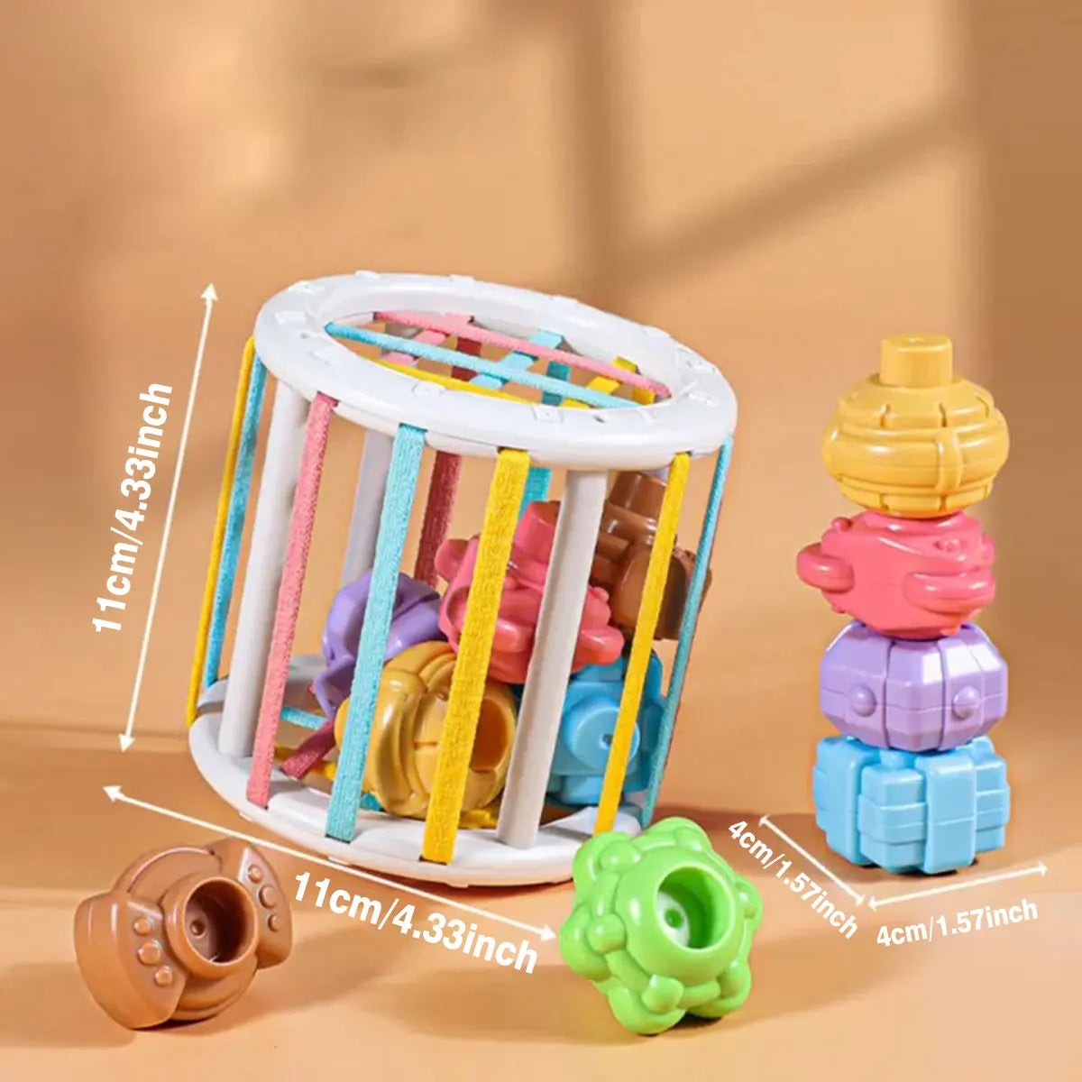 Colorful Shape Blocks Sorting Game
